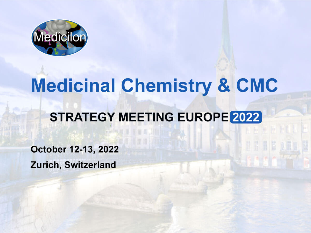 Join Medicilon at the Medicinal Chemistry & CMC Strategy Meeting Europe 2022