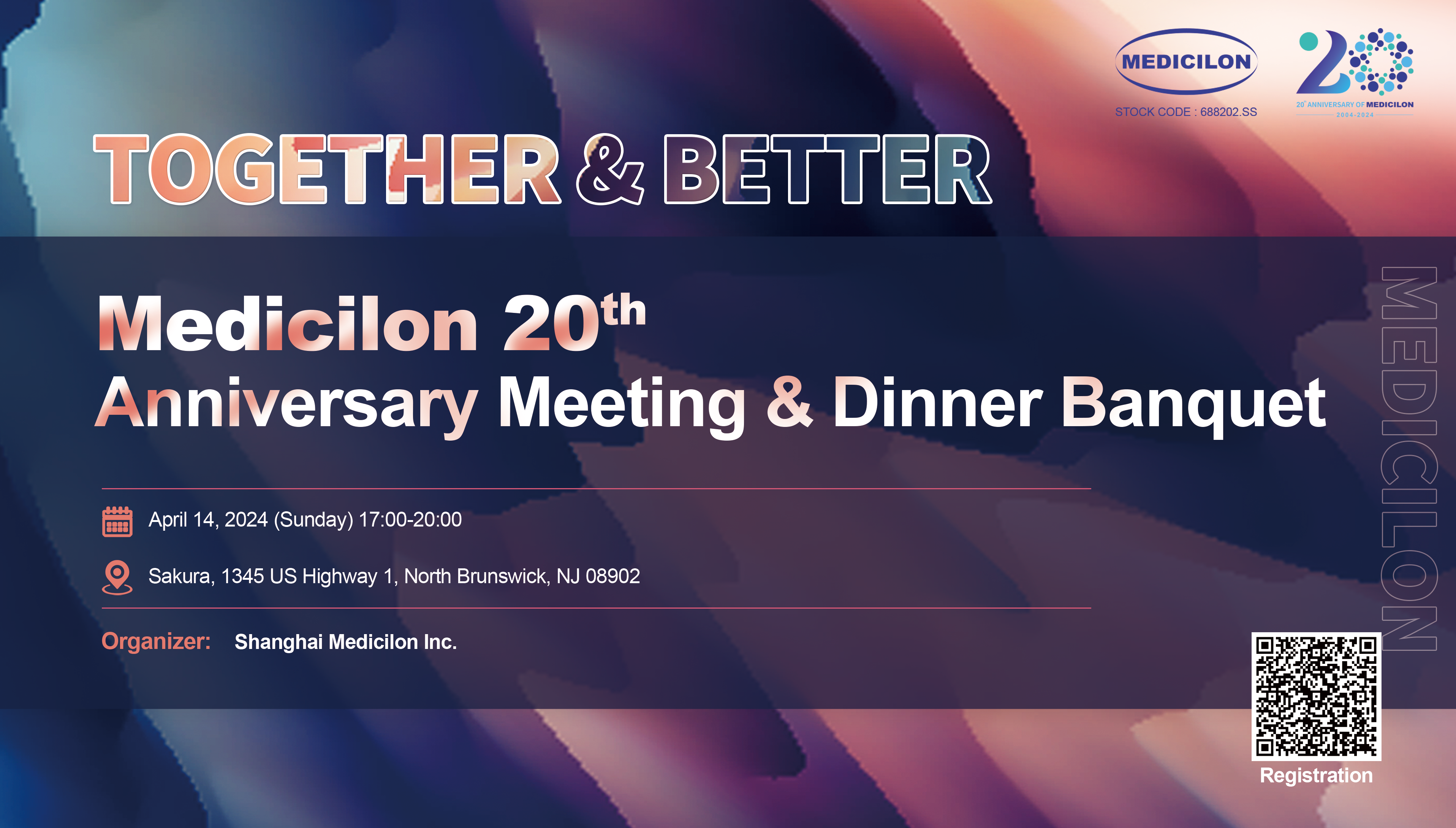 Medicilon 20th Anniversary Meeting & Dinner Banquet