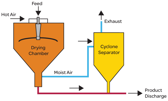 Spray Drying Method for Improving the Bioavailability of Poorly Soluble Compounds