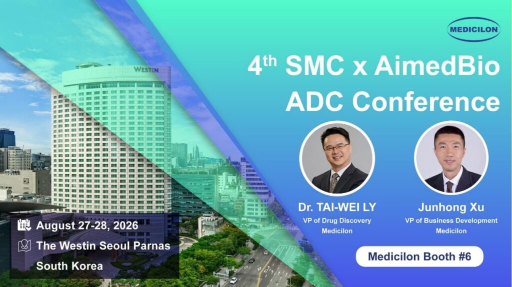 Meet Medicilon at the 4th SMC x AimedBio ADC Conference in Seoul | ADC Preclinical R&D Excellence